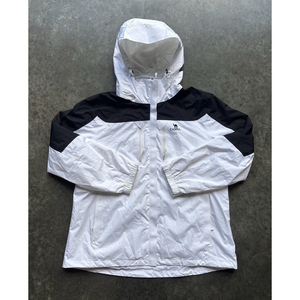 Vintage Camel Arctic Windbreaker Size XL Hooded Full Zip Jacket